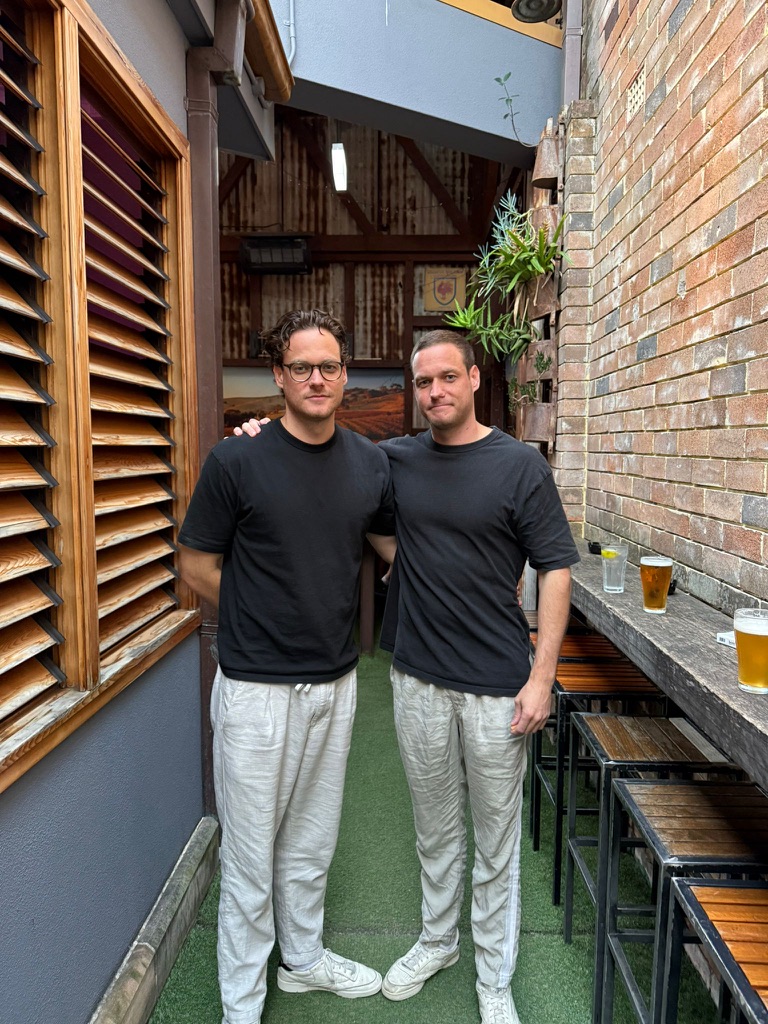 Jim and Oli Lance